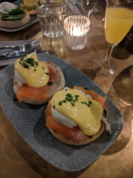 Lost and Found Eggs Benedict