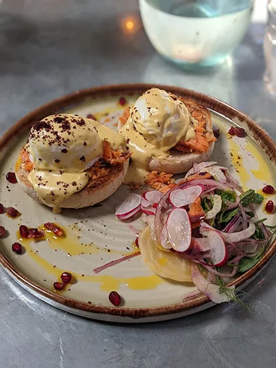 The Florist Eggs Benedict